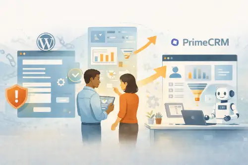 Discover how moving from a legacy WordPress site to PrimeCRM improved lead quality, operational visibility, performance, and security while creating a foundation for scalable growth.